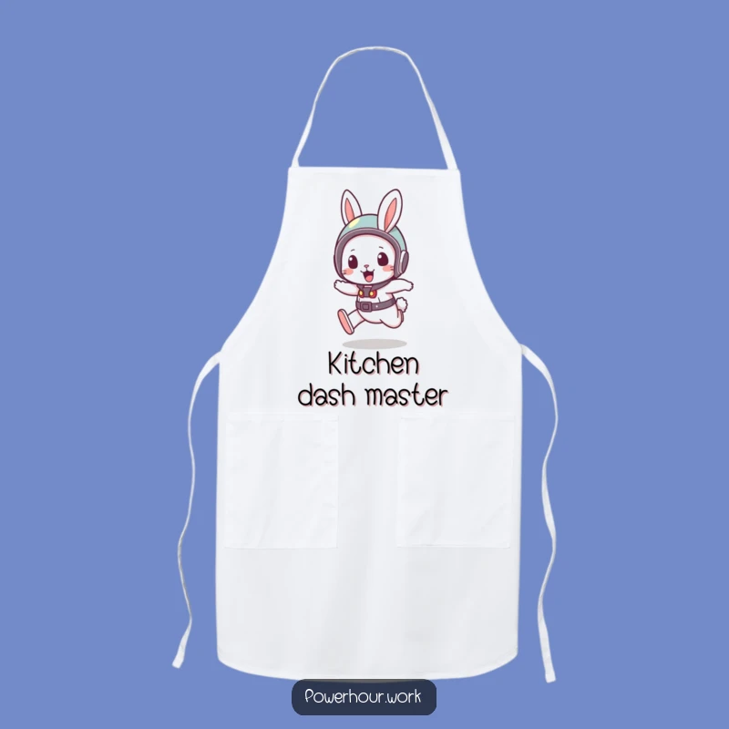 Funny Rabbit Apron: Speedy Cook Rabbit, Kitchen Dash & Fun, Perfect Funny Gift