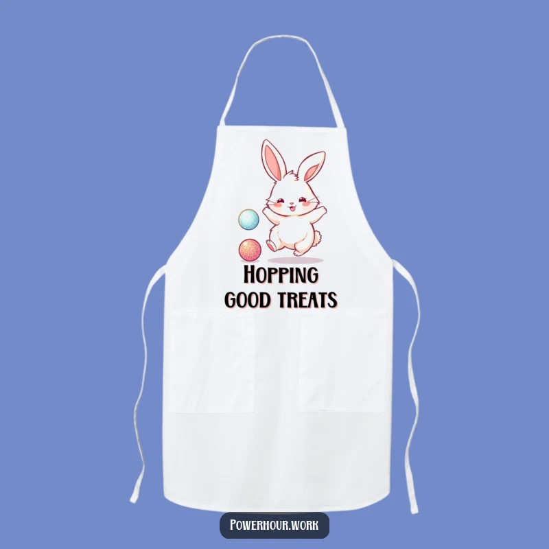 Funny Bunny Bouncing Ball Apron: Kitchen Fun, Great Gift