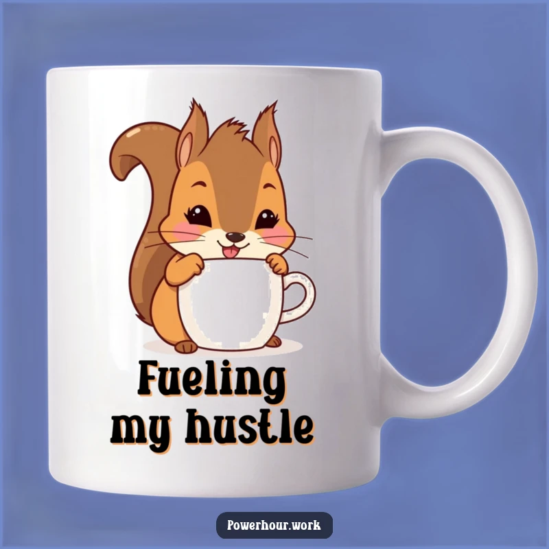 Funny Squirrel Coffee Mug: Playful Drinker, Hilarious Gift for Coffee Lovers