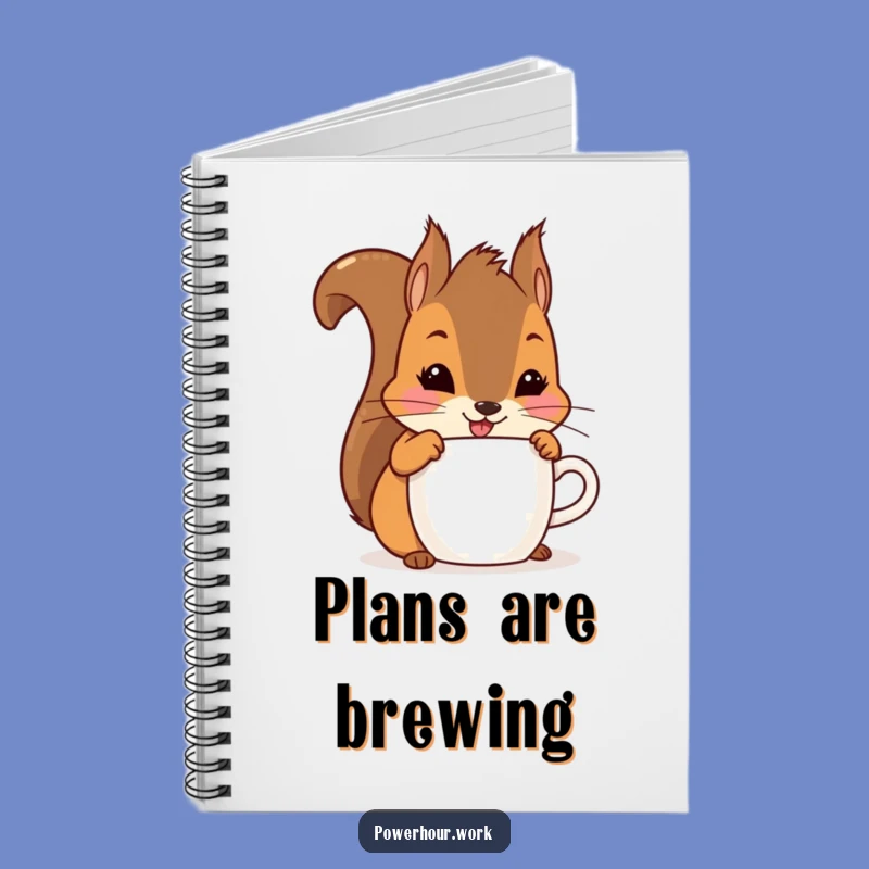 Funny Squirrel Notebook: Playful Journal, Great Funny Gift for Jotting Down Ideas
